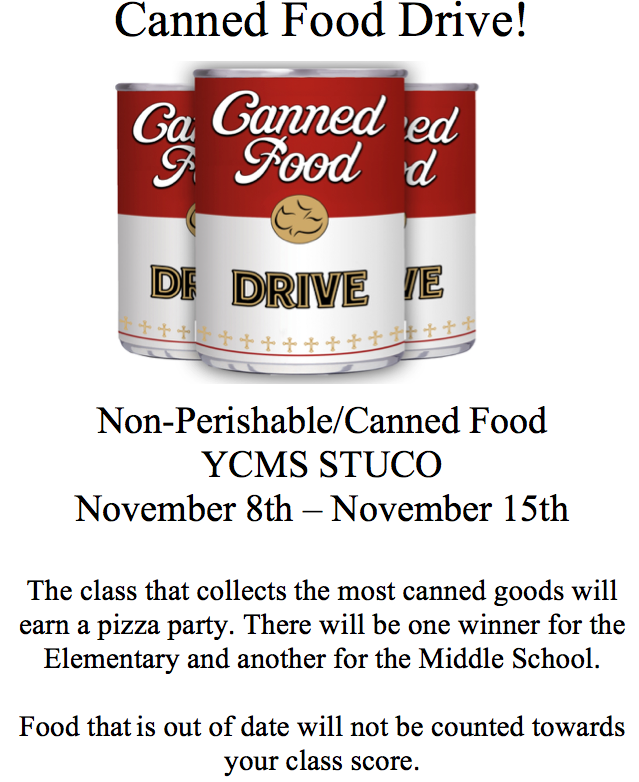 Stuco Food drive