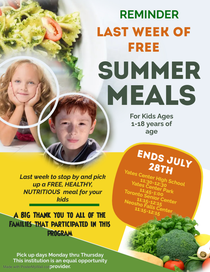 FREE SUMMER MEALS