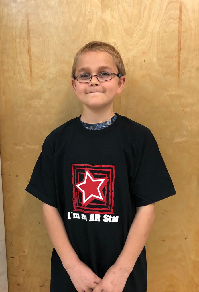 This young man earned "500" AR points!! 