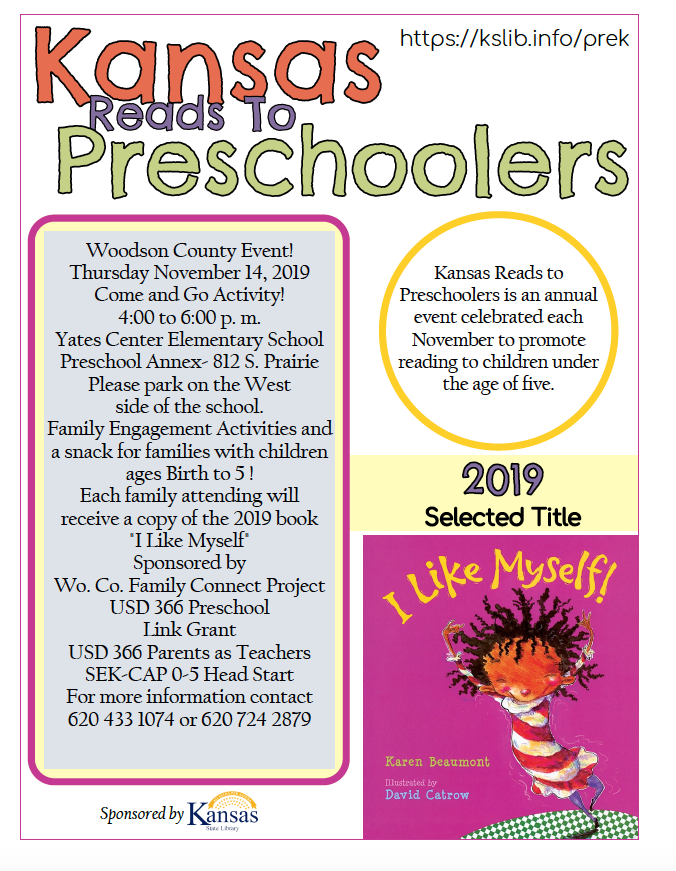Kansas Reads to Preschoolers Event